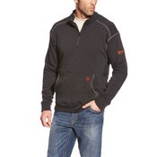 2Q Ariat FR Polartec 1/4 Zip Fleece in Black